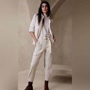 Banana Republic SLIM REFINED STRETCH CARGO PANT